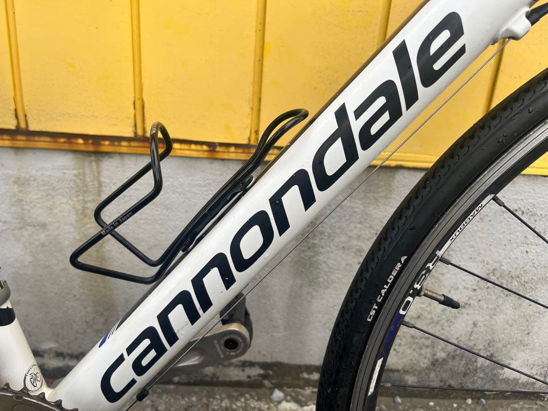 【雪ぎつね】CANNONDALE CAAD8 ロードバイク ホワイト