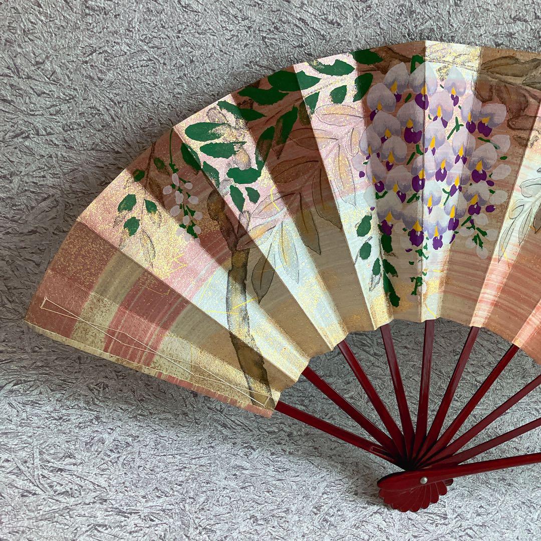 舞扇子2点セット 専用ケース付き 桜 和柄扇子 舞扇