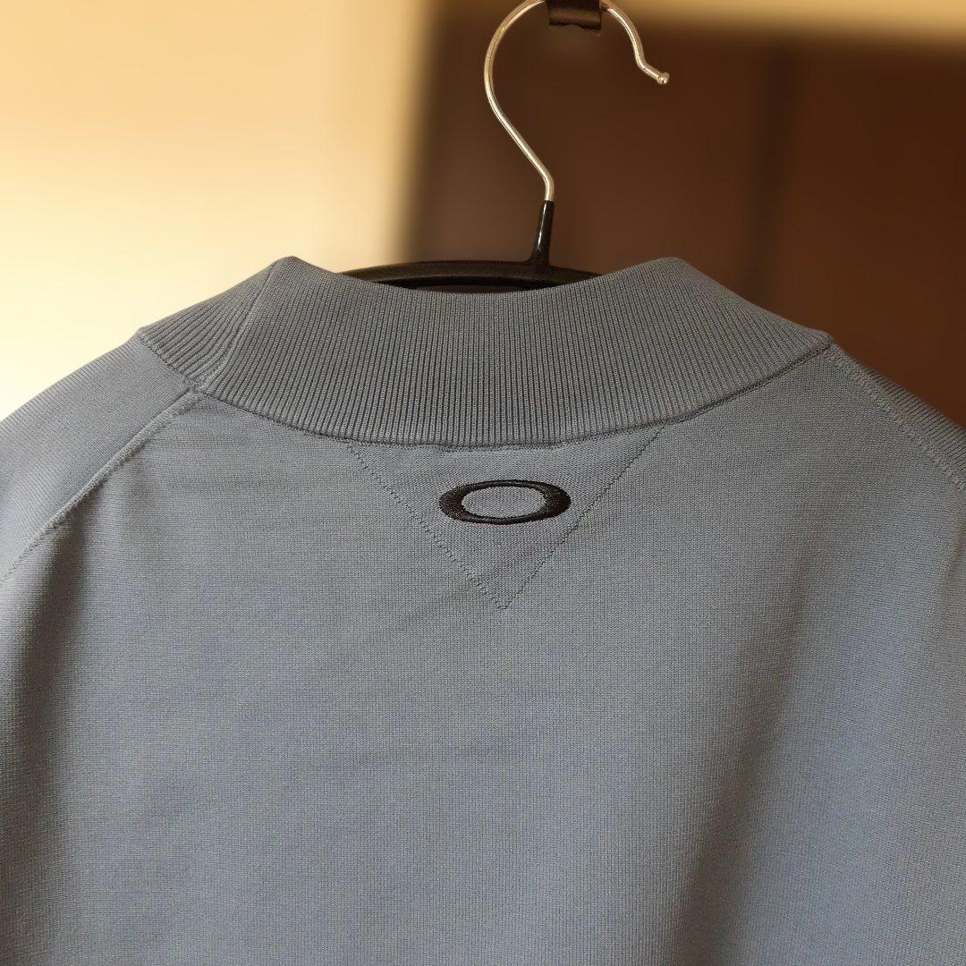 新品オークリーゴルフ　メンズロングセーターシャツ　Skull MockShirt