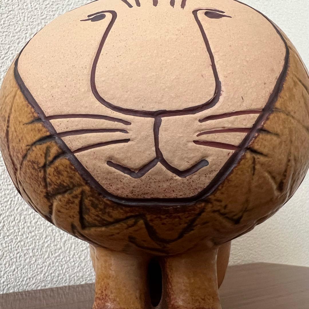 Lisa Larson リサラーソン ライオン ミディアム 陶器 スウェーデン