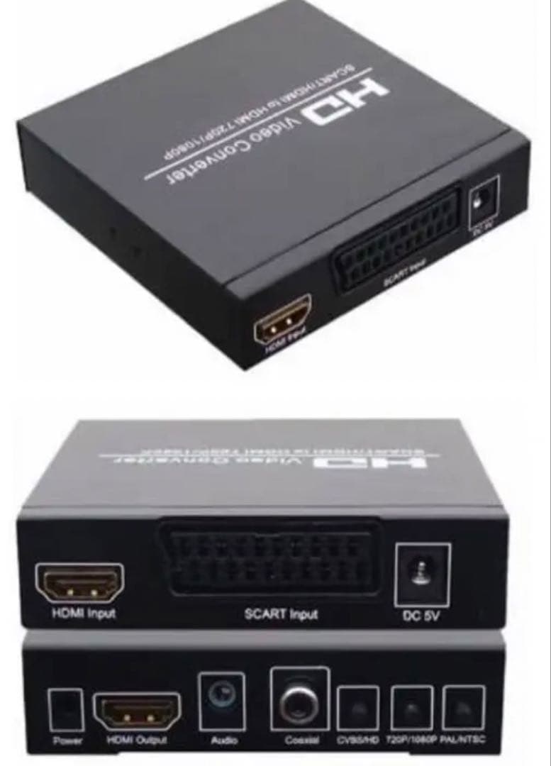 HDMIコンバータ+PS2/3対応21ピンRGBケーブルプレイステーション2/3