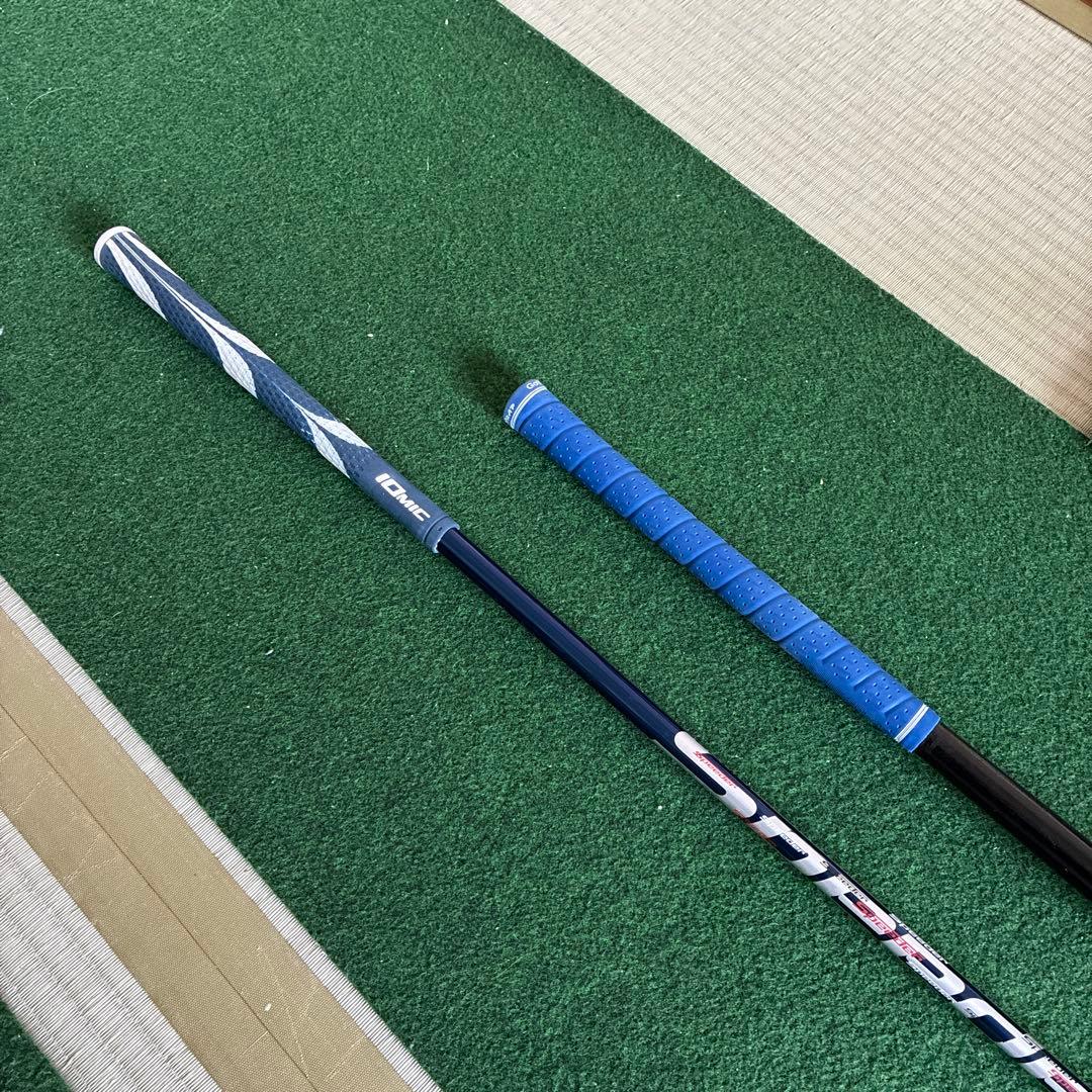 PRGR RS -Eドライバー と素振りバット