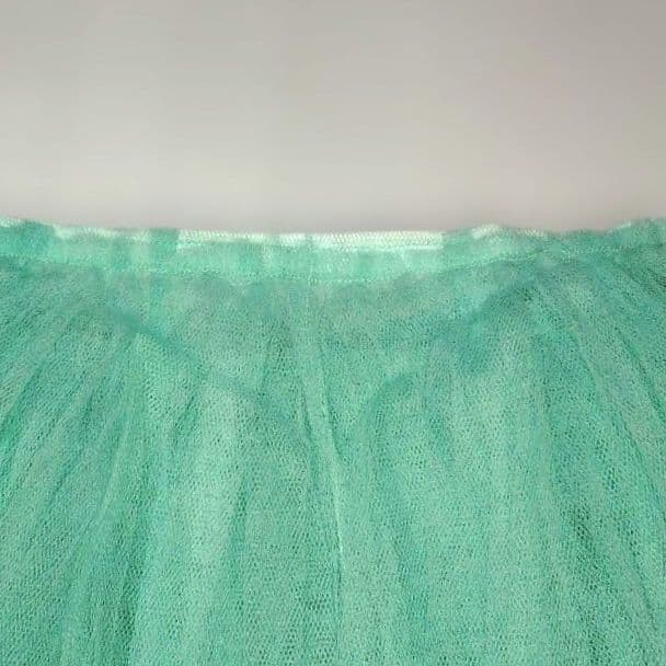 バレエ　グリーン チュール チュチュ　スカート．袖のみ　7着