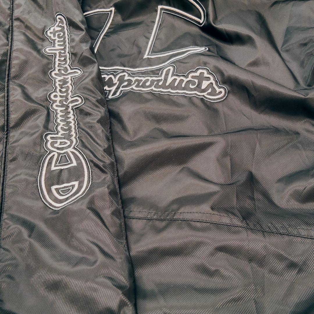 美品 Champion ベンチコート 2way　フード ボア サッカー 野球