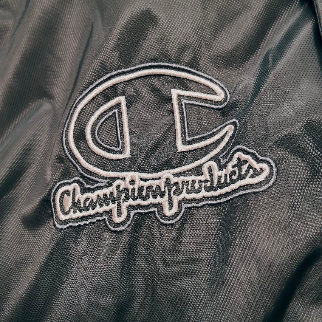 美品 Champion ベンチコート 2way　フード ボア サッカー 野球