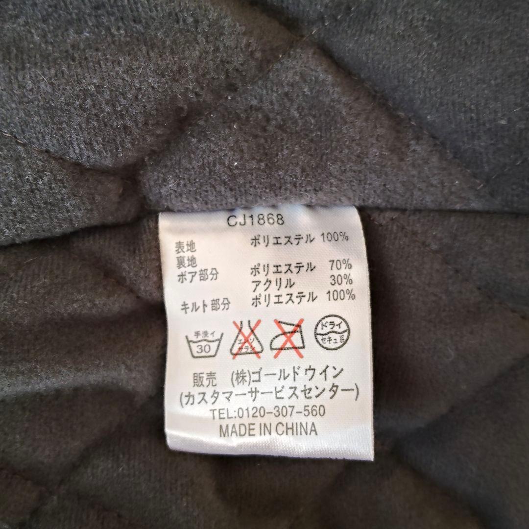 美品 Champion ベンチコート 2way　フード ボア サッカー 野球