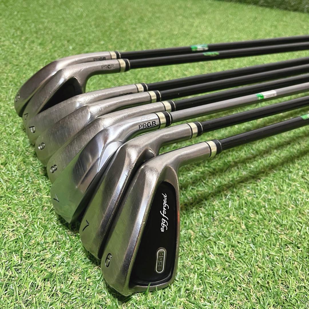 PRGR プロギア egg FORGED アイアン M-40 SR 8本セット