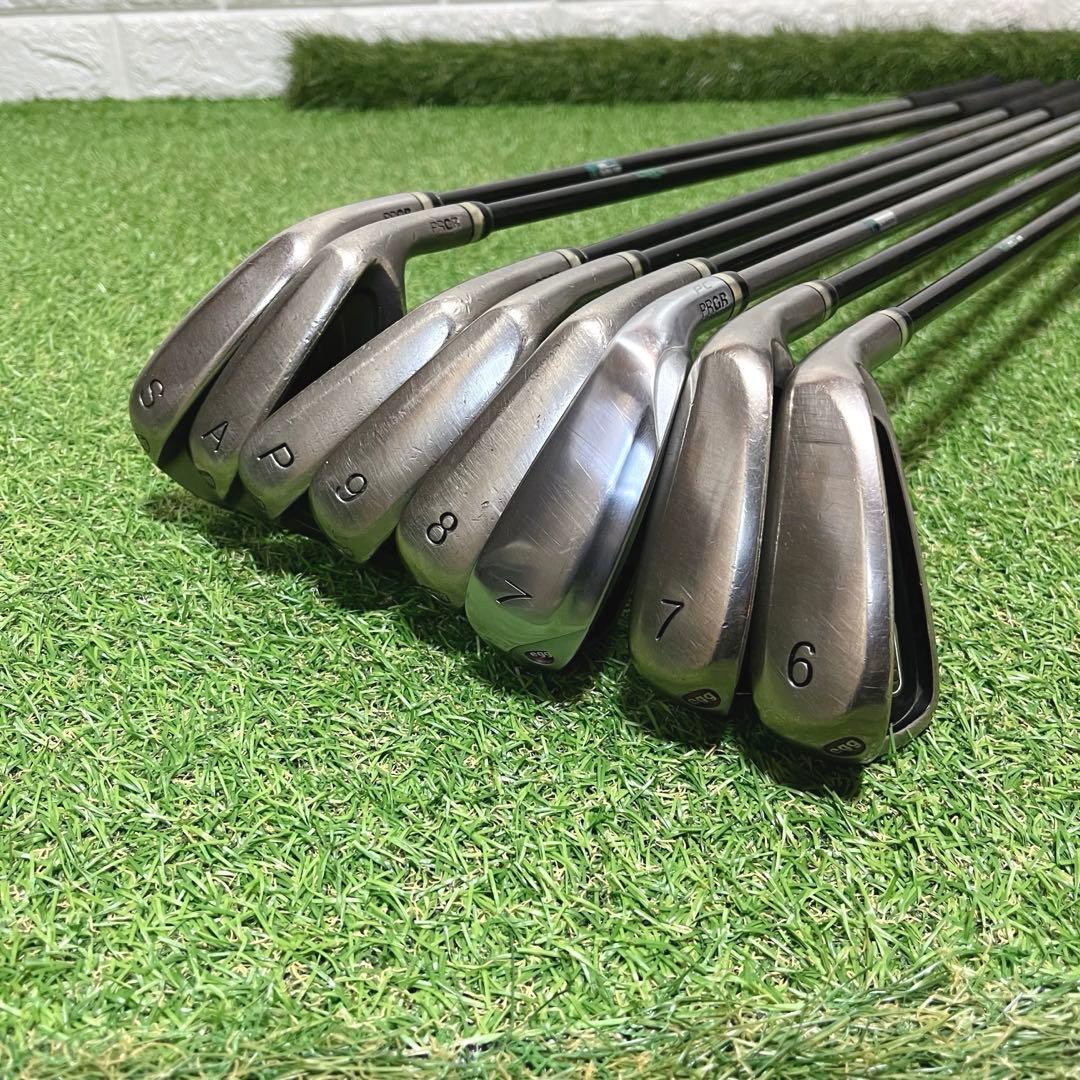 PRGR プロギア egg FORGED アイアン M-40 SR 8本セット