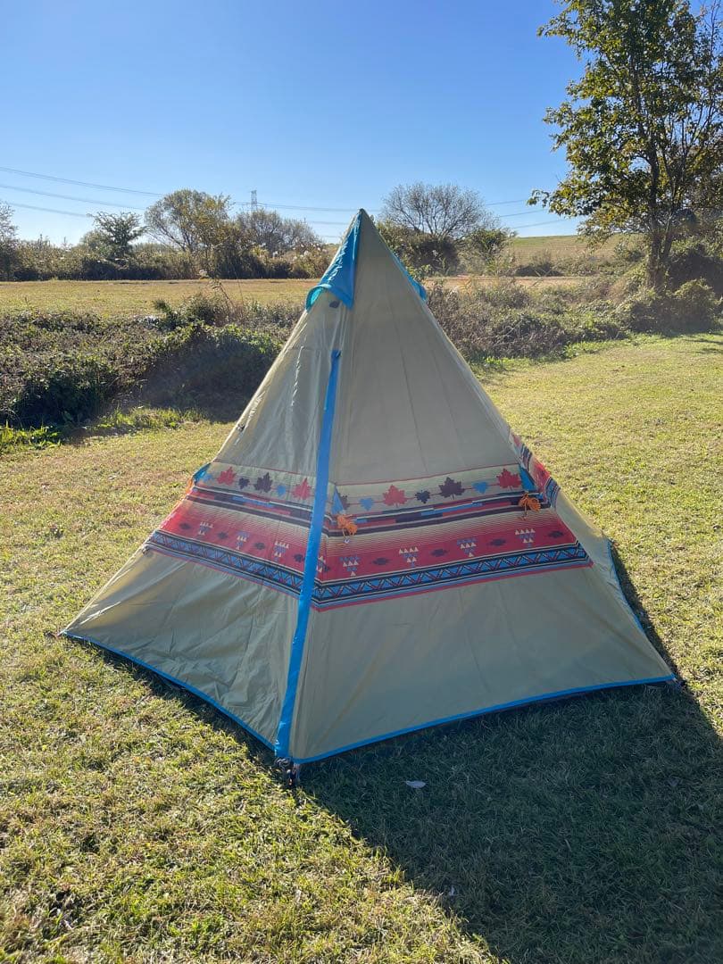 値下げ！【ほぼ新品】LOGOS ナバホ Tepee 300-BB シートセット