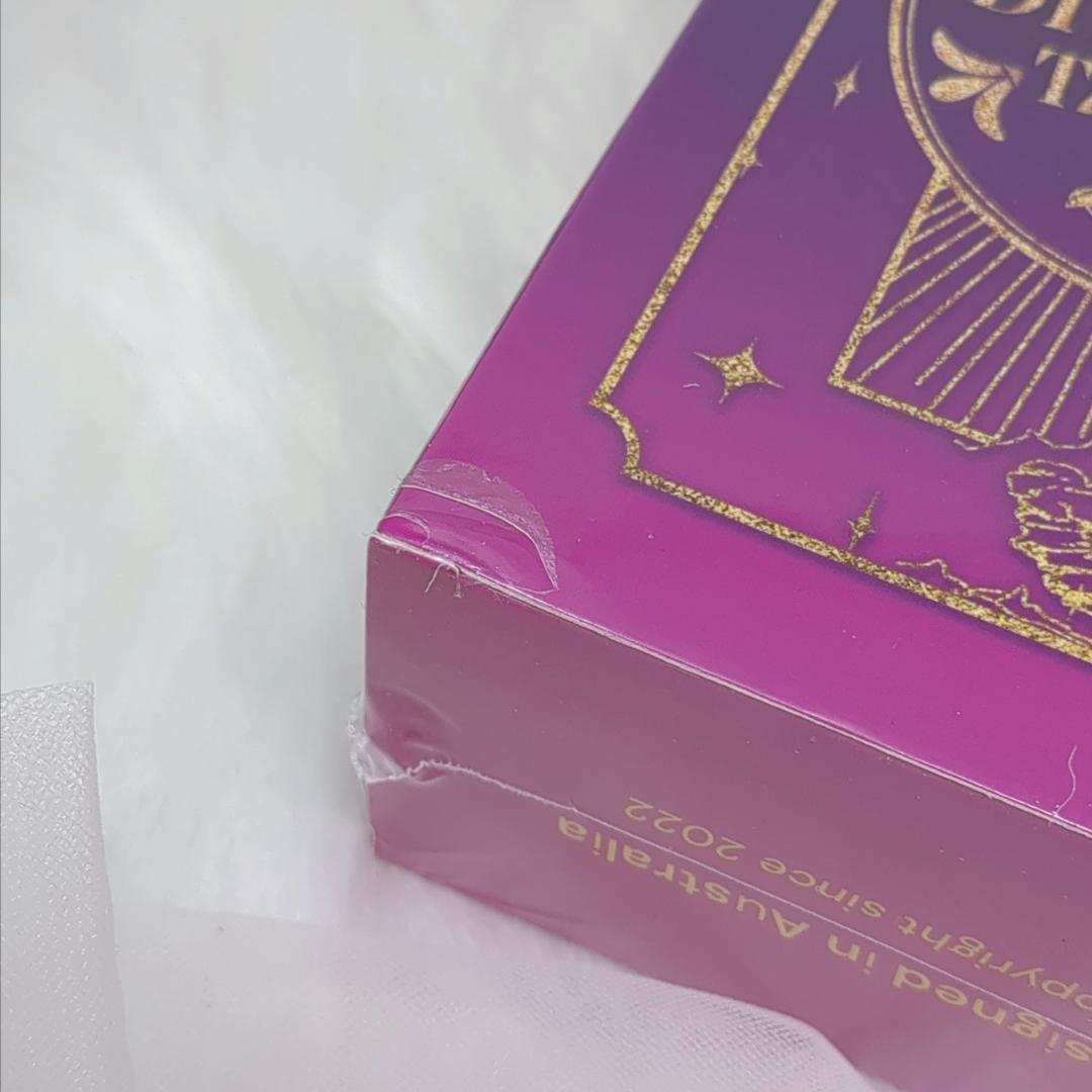 【正規品タロットカード】入手困難希少品✨美麗レア色✨紫グラデーション×ゴールド