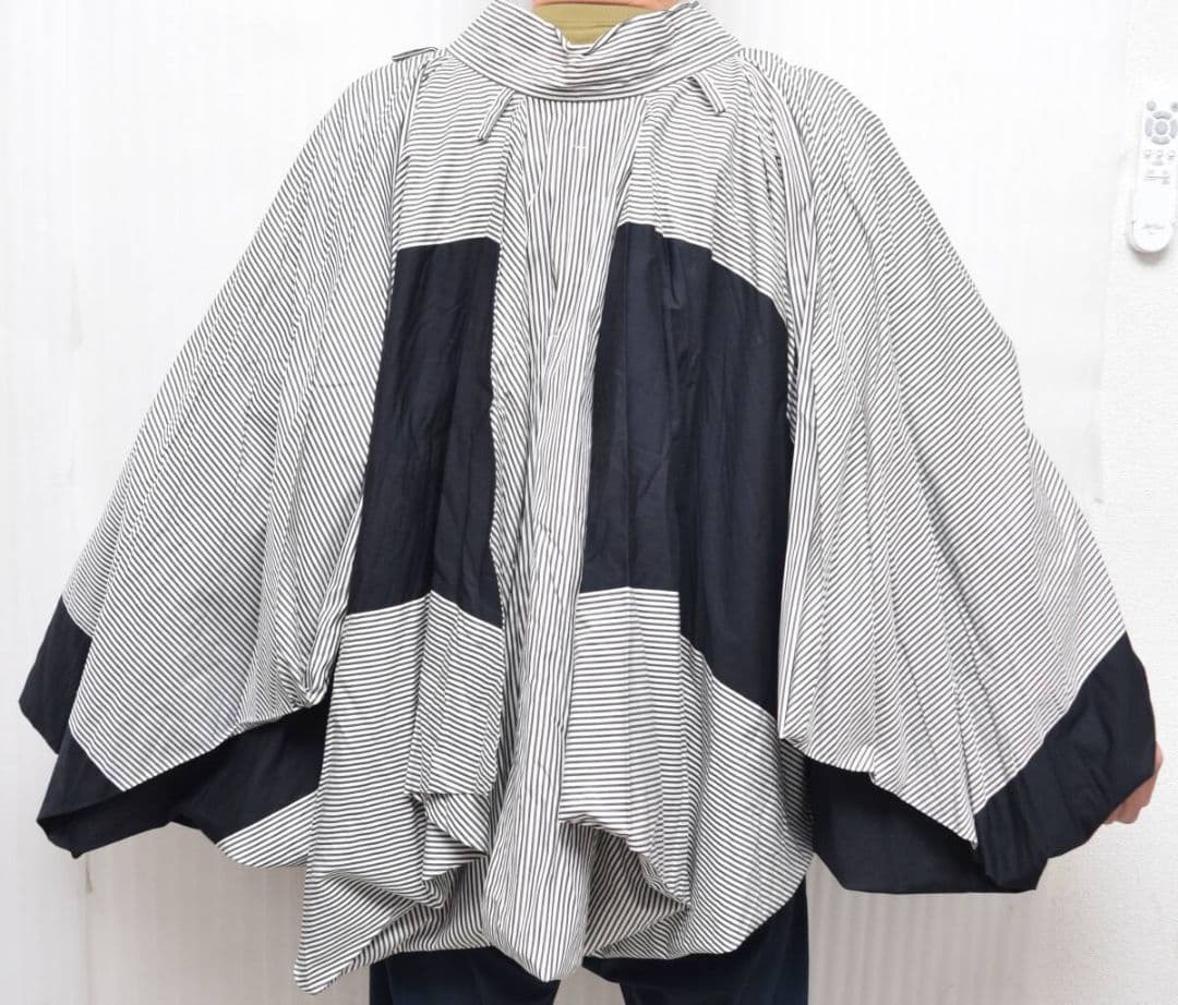 ISSEY MIYAKE イッセイミヤケ ドッキング １シャツ ポンチョ 羽織