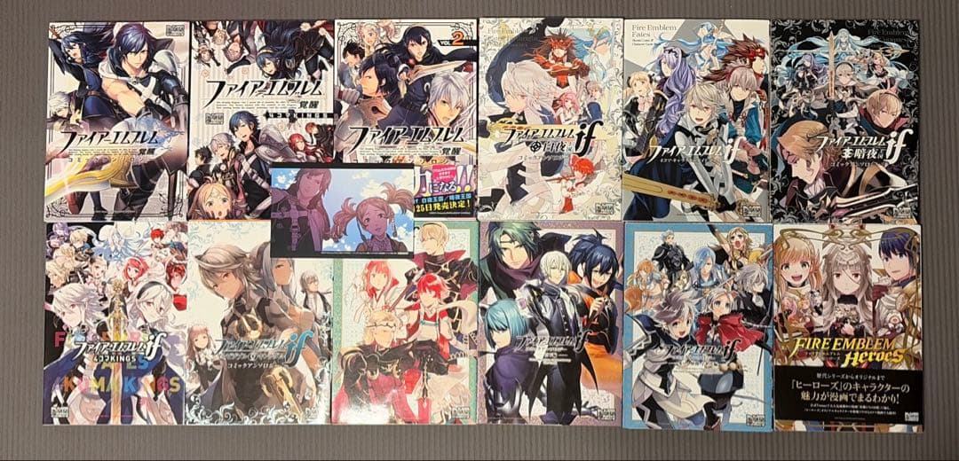 ファイアーエムブレムif 覚醒4コマkings コミックアンソロジー 全巻セット