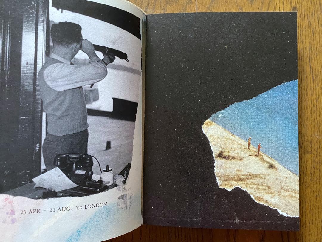 大竹伸朗 倫敦／香港一九八〇 　ポスター2点付き　直筆サイン入り 美品