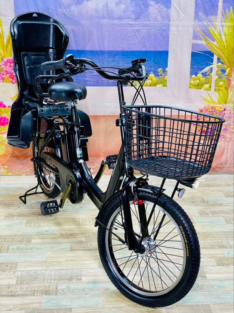 超人気！ギュットアニーズ⭐️16AH！パナソニック子供乗せ電動自転車Y3702