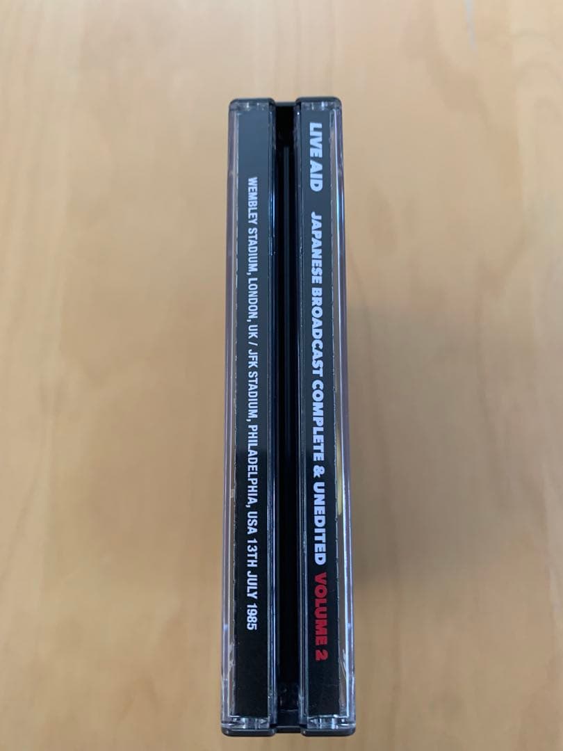 LIVE AID JAPANESE BROADCAST 日本語放送8DVD