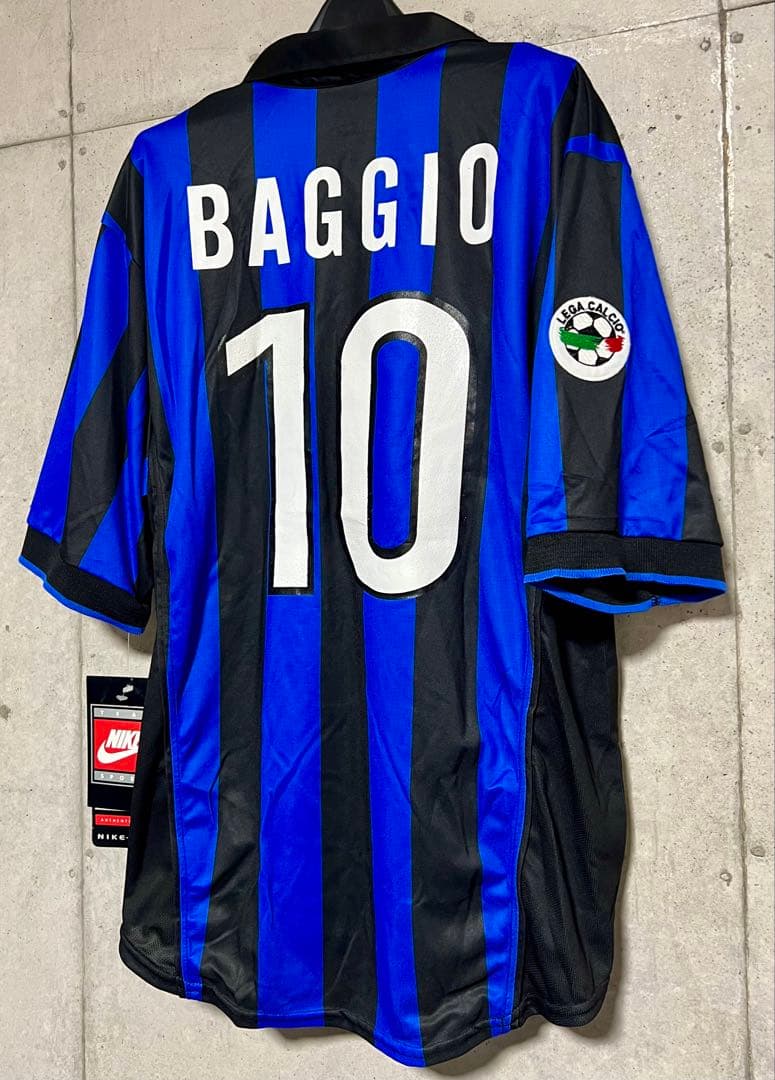 【新品/タグ付き】98/99 インテル・ミラノ ♯10 ロベルト・バッジョ【L】