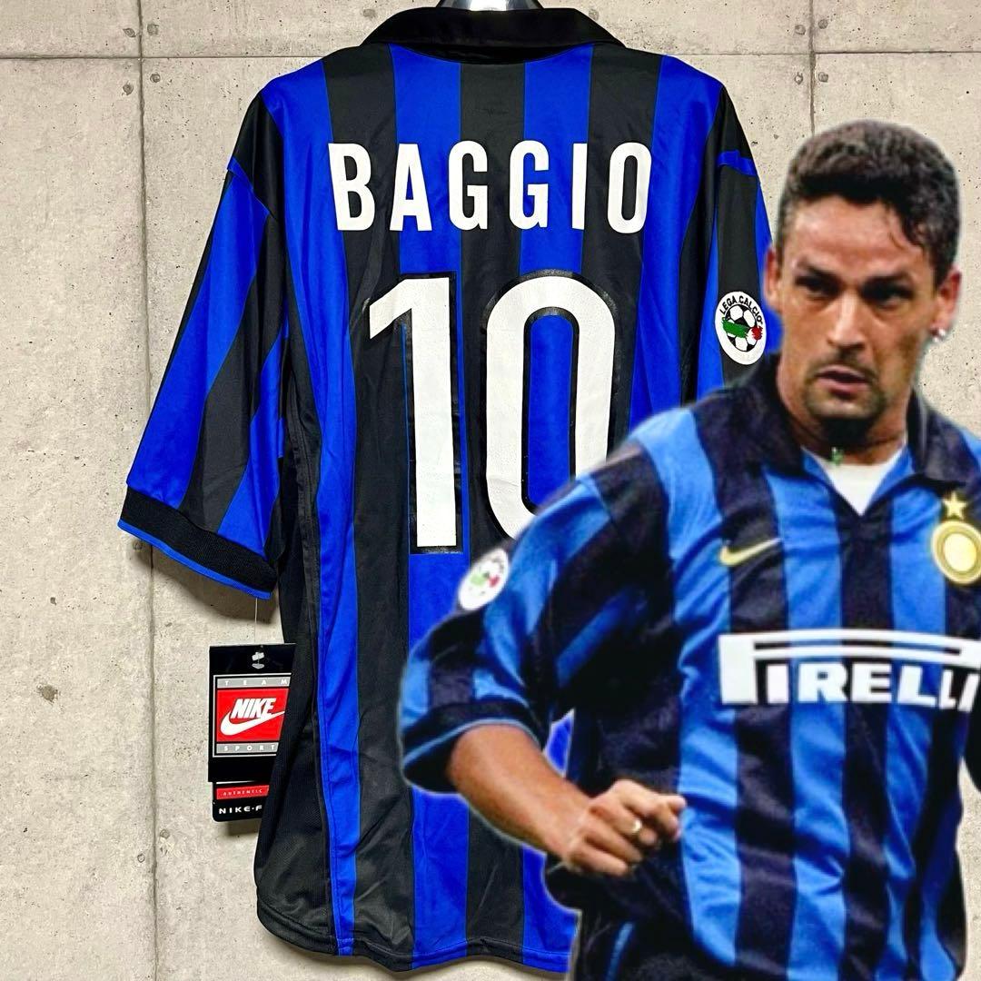【新品/タグ付き】98/99 インテル・ミラノ ♯10 ロベルト・バッジョ【L】