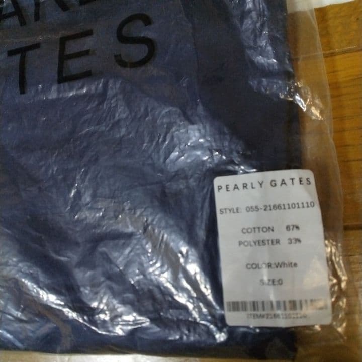 ⭐新品未使用⭐PEARLYGATES⭐ 長袖⭐モック⭐濃紺⭐S⭐