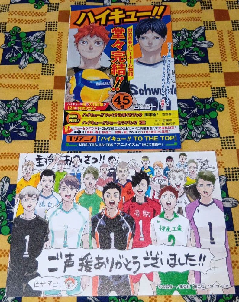 ハイキュー 全巻セット 古舘春一