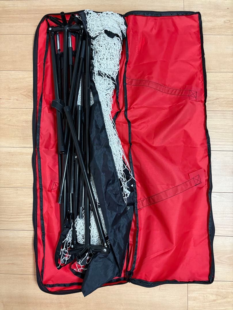 バッティングネット　穴あきボール、ボール投げ機付き