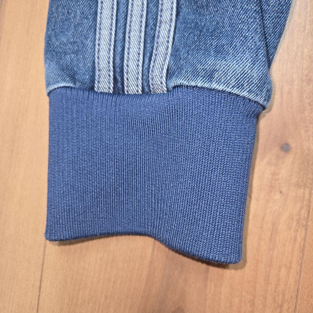 adidas デニムトラックジャケット ファイヤーバード