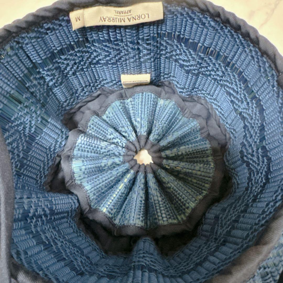 ✨美品✨Lorna Murray カプリハット 帽子 ブルー