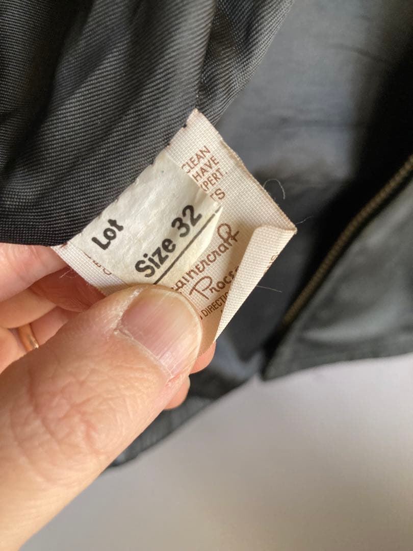 Schott ショット レザートラッカージャケット 本革 ブラック32