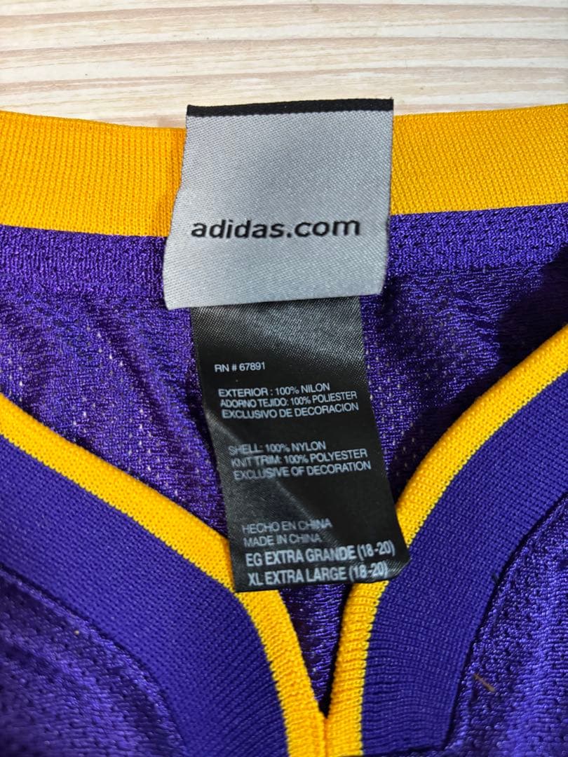 【未使用】Lakers Kobe Bryant ユニフォームXL