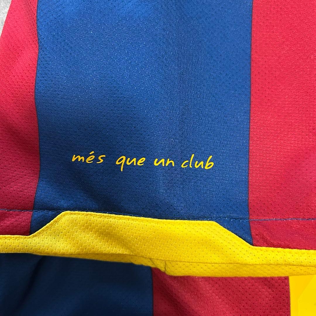 美品　FCバルセロナ　10-11ユニフォーム　メッシ　L