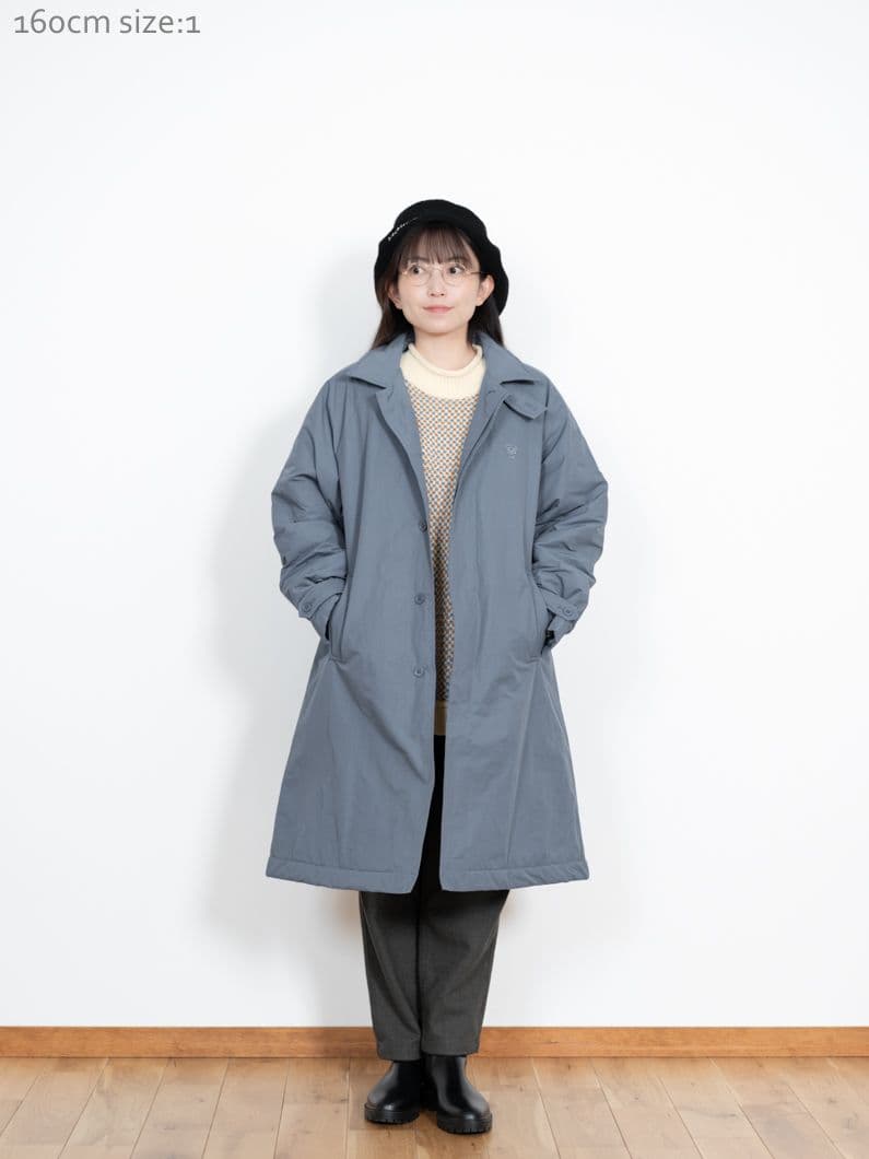 【最終価格キーメモリ】Padding soutien collar coat