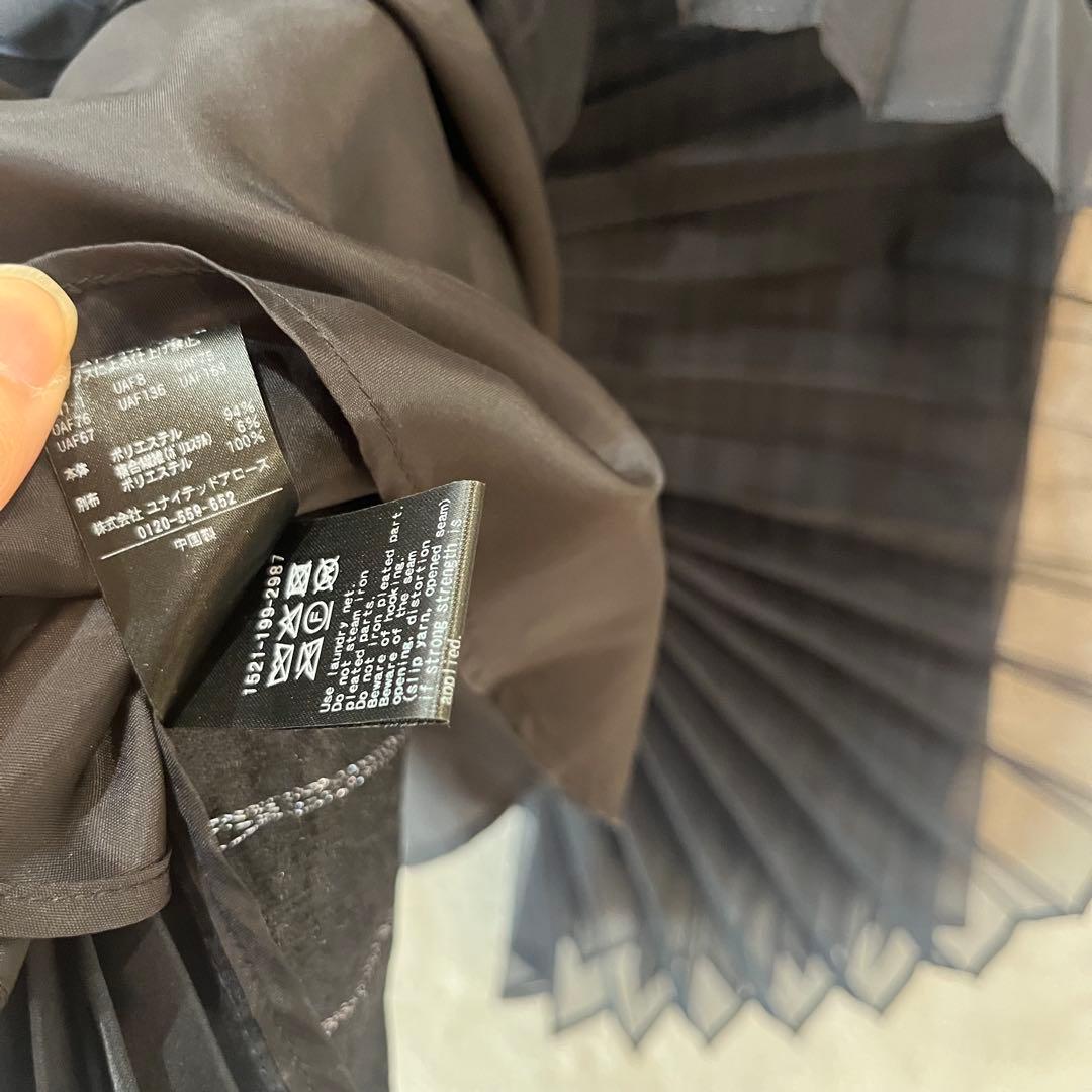 ユナイテッドアローズ 36 ツートーン ジャガード ブラウス セレモニー 入学式