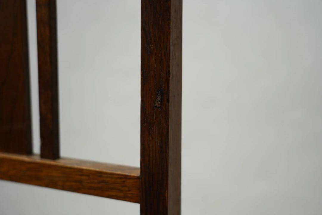 大正アールデコ　チェア　張替え済み　アンティークチェア