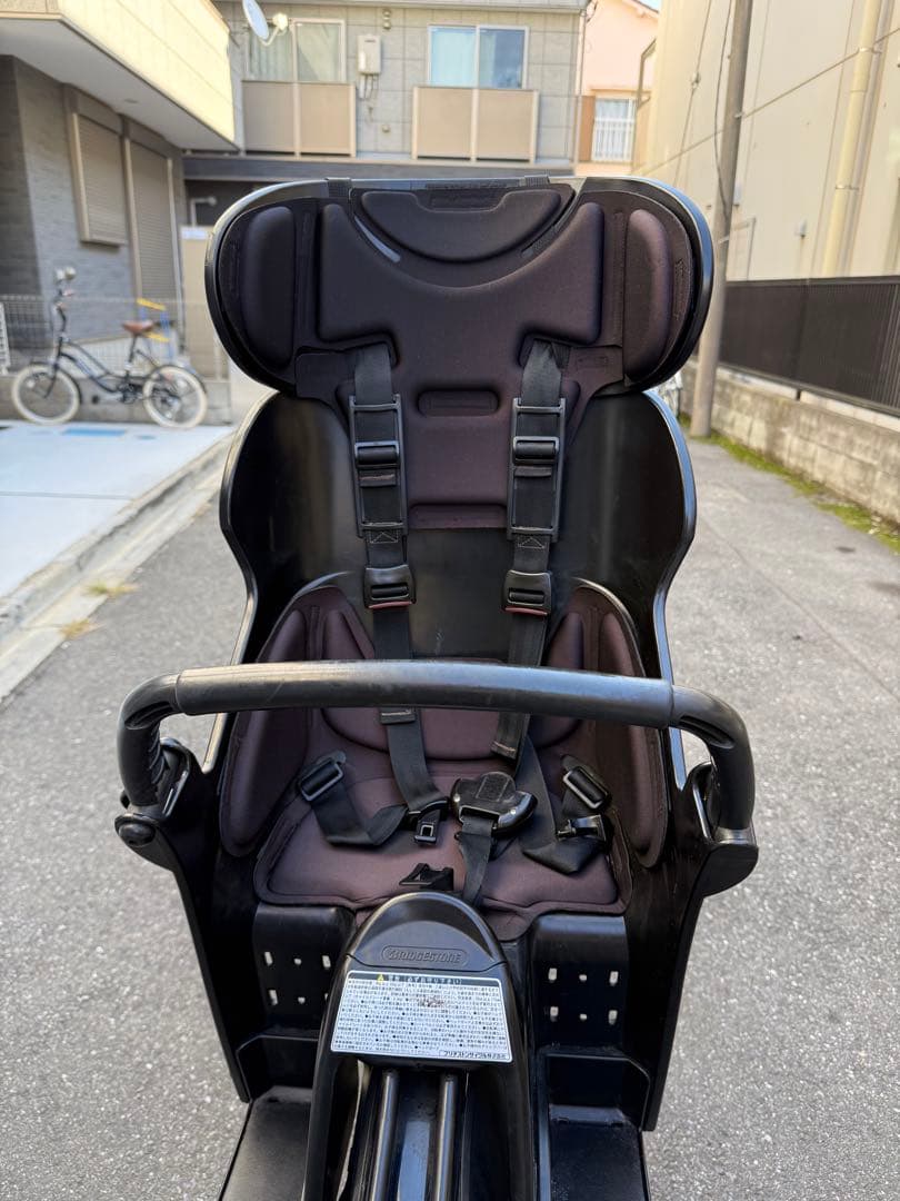 早い者勝ち　ブリヂストンハイディー電動アシスト自転車　チャイルドシート付き