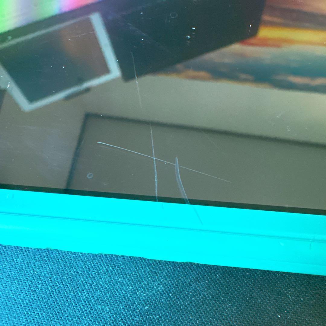 【ジャンク品】Nintendo Switch Lite ターコイズ 本体 箱あり