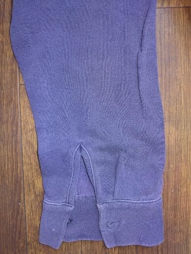 STONE  80s パープル カットソー トラックジャケット