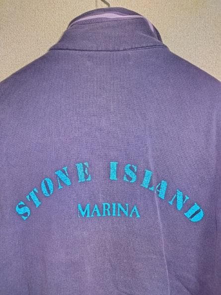 STONE  80s パープル カットソー トラックジャケット