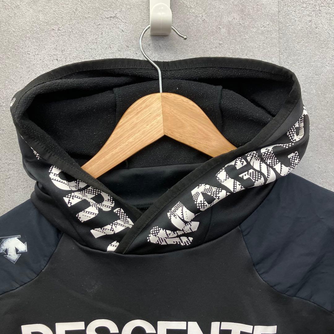 DESCENTE デサント ウォームアップウェア セットアップ 裏起毛 黒