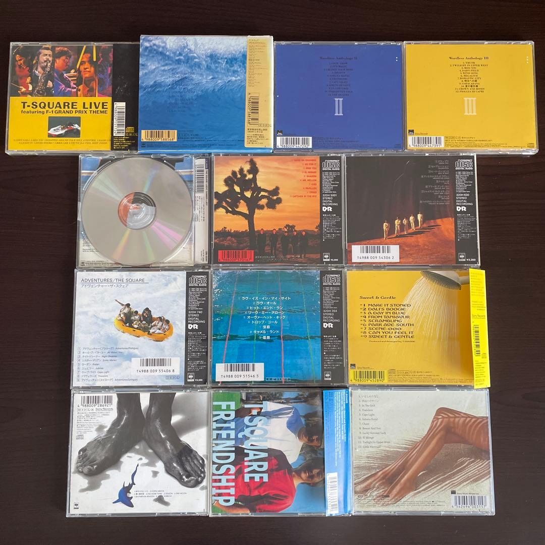 T スクエア CD 13枚 THE SQUARE F1 アンソロジー LIVE