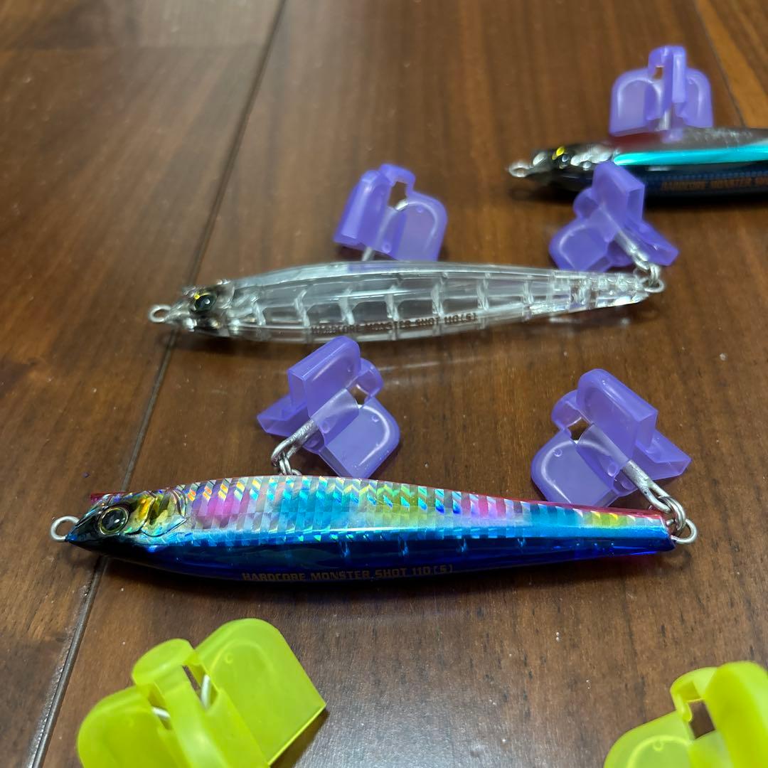 DUEL ハードコア　モンスターショット125mm、110mm 9個セット