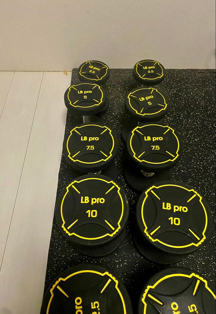 業務用 LP gym TPUダンベル 140kg ①