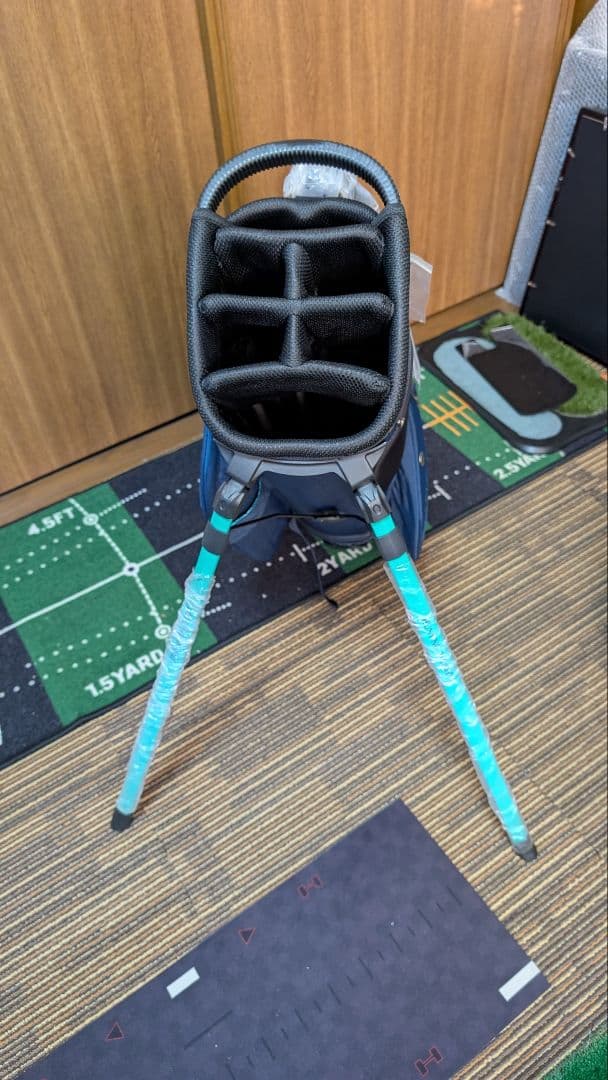 【Pinaさん専用】HUNTING WORLD ゴルフキャディバッグ ネイビー