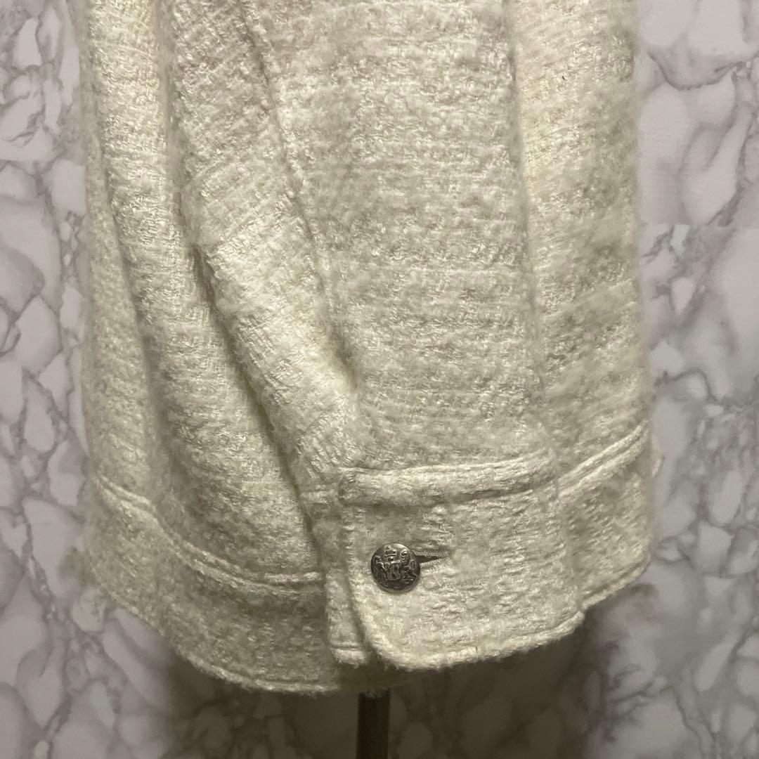 美品　Muse de Deuxieme Classe デザインツイードジャケット