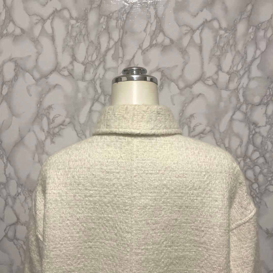 美品　Muse de Deuxieme Classe デザインツイードジャケット