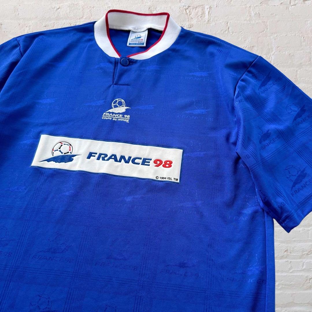 【希少】France World Cup 1998 サッカーシャツ フランス代表