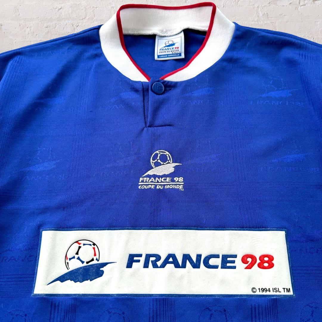 【希少】France World Cup 1998 サッカーシャツ フランス代表