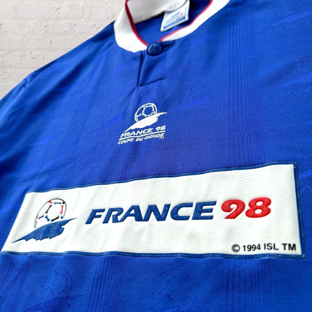 【希少】France World Cup 1998 サッカーシャツ フランス代表