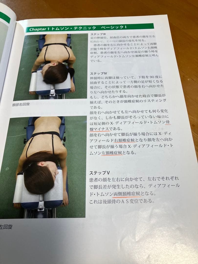 トムソン ターミナルポイントテーブル アジャスティングテクニック