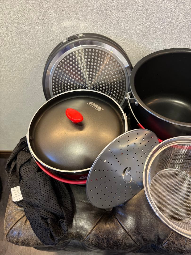 Coleman 調理器具セット 収納バッグ付き
