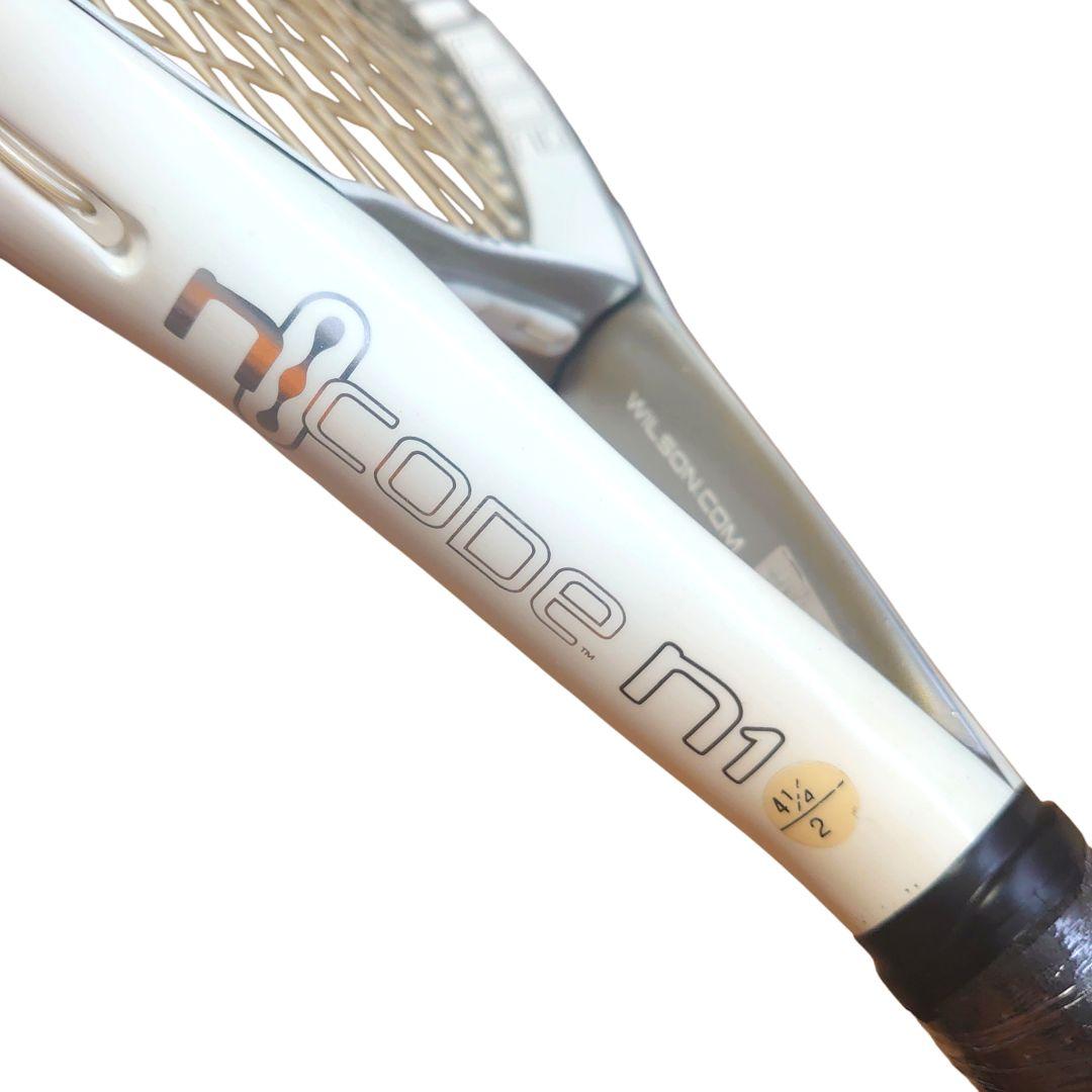 【希少・名機】ウィルソン n1 エヌコード フォース 125 超デカラケ テニス