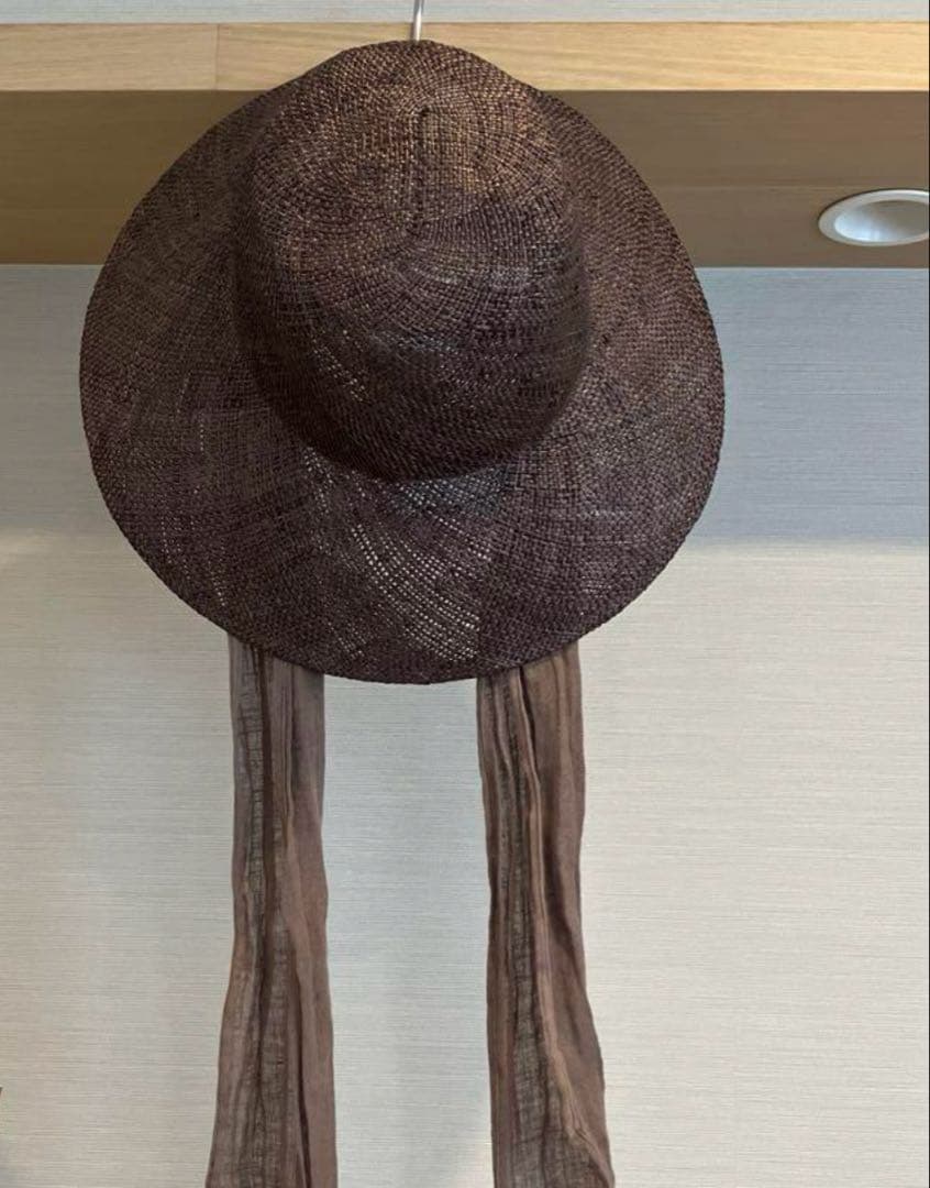 ラメゾンドリリス 別注 LA BOUCLE HAT ブラウン